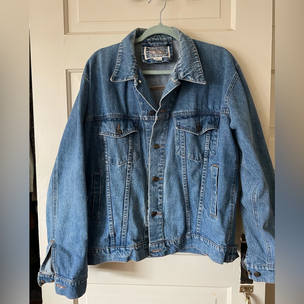 Vintage Light Blue Denim Jacket -